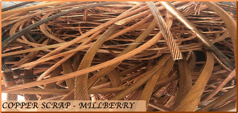 Copper Scrap Millberry in Turkey